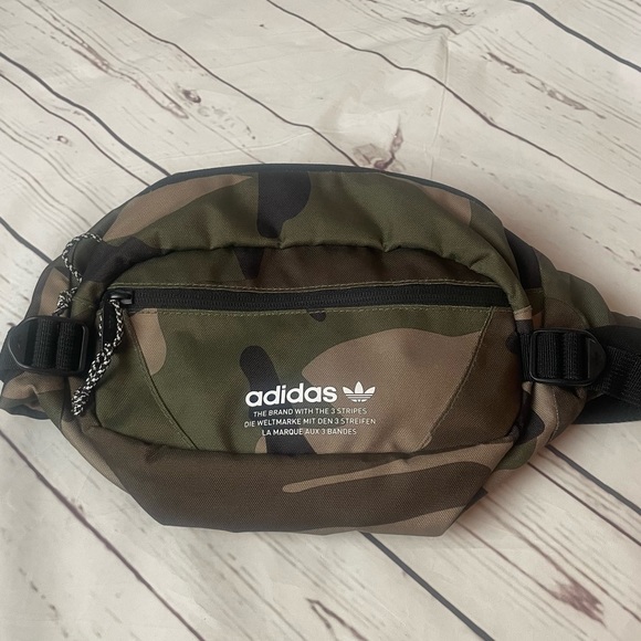 adidas Bags Adidas Originals Camo Large Fanny Pack Belt Bag Poshmark